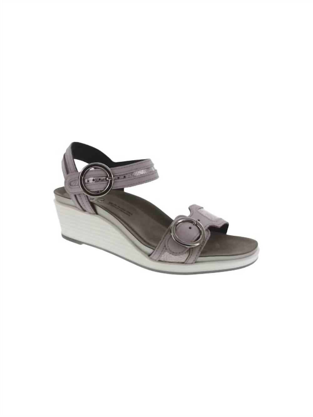 NEW SAS women's seight wedge sandal in wisteria